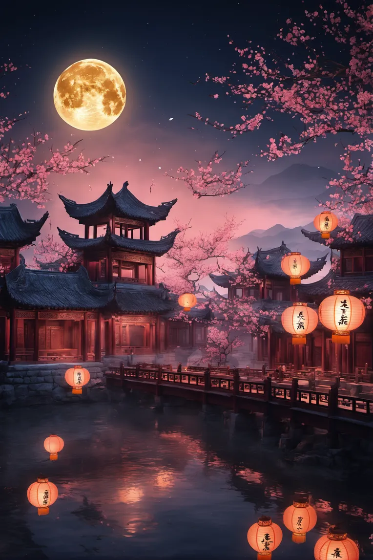 Realistic,Chinese Style,Architectural Design,LoRA,SDXL