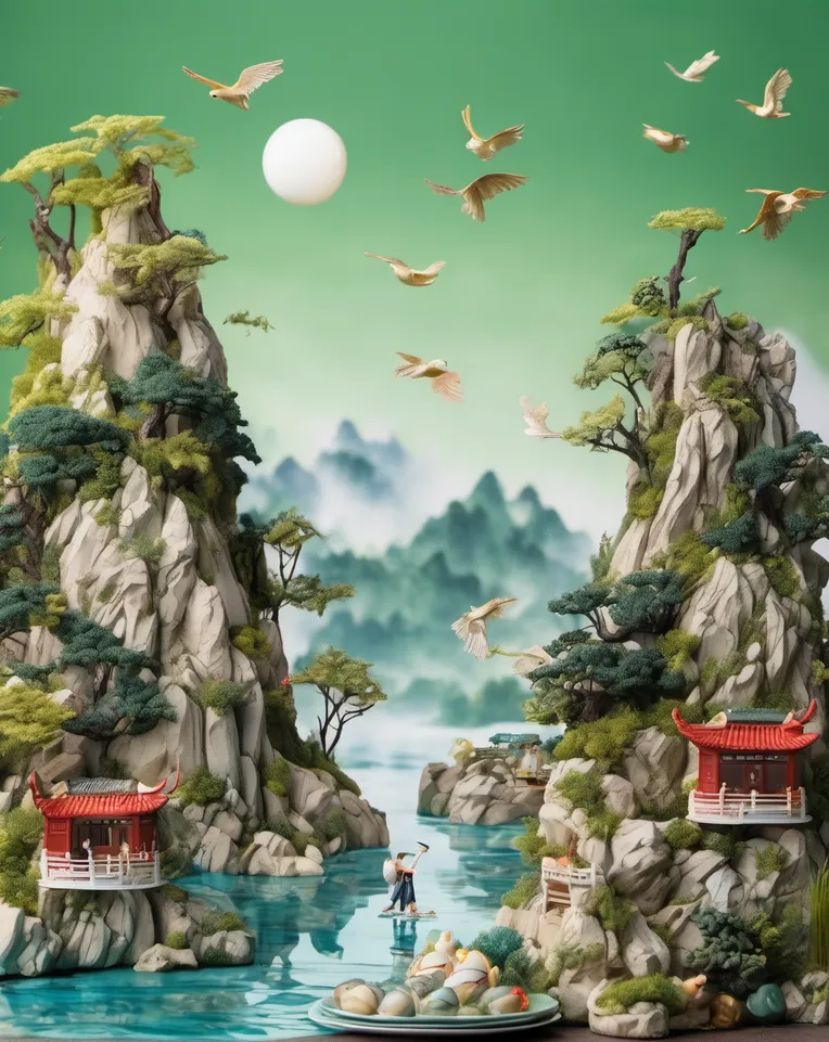 CGI style,Style Boost,Landscape,LoRA,SDXL