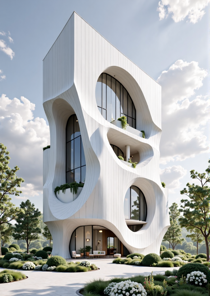 Future city art and architectural landmark 未来城市艺术建筑地标