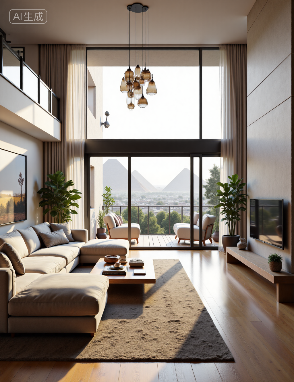 Cozy two-story apartment home 两层公寓温馨小家
