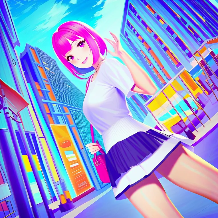 Anime,Anime Style,Girl,LoRA,SD v2.1