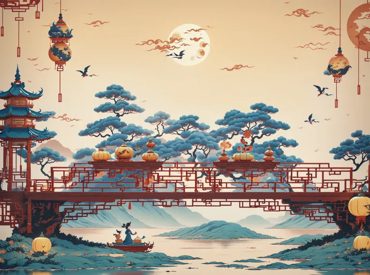 Chinese Style,Traditional Painting Media,Girl,LoRA,SDXL