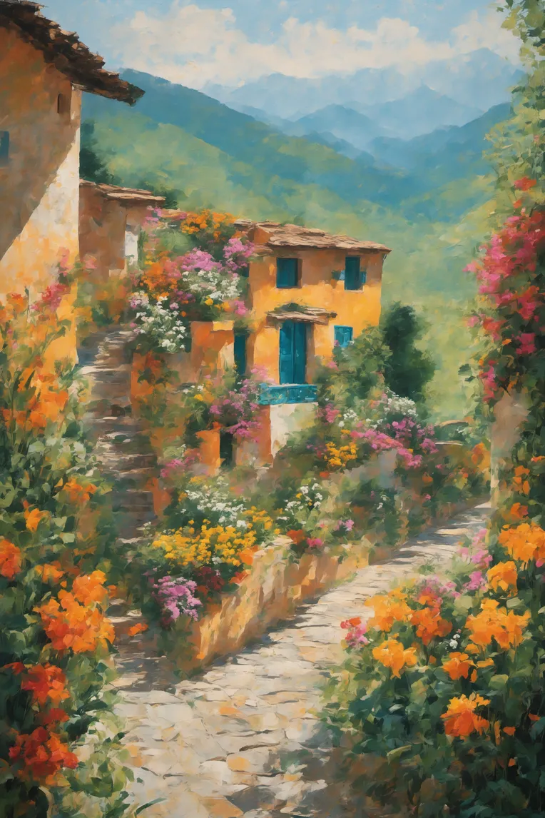Classic Painting,Traditional Painting Media,Style Boost,LoRA,SDXL