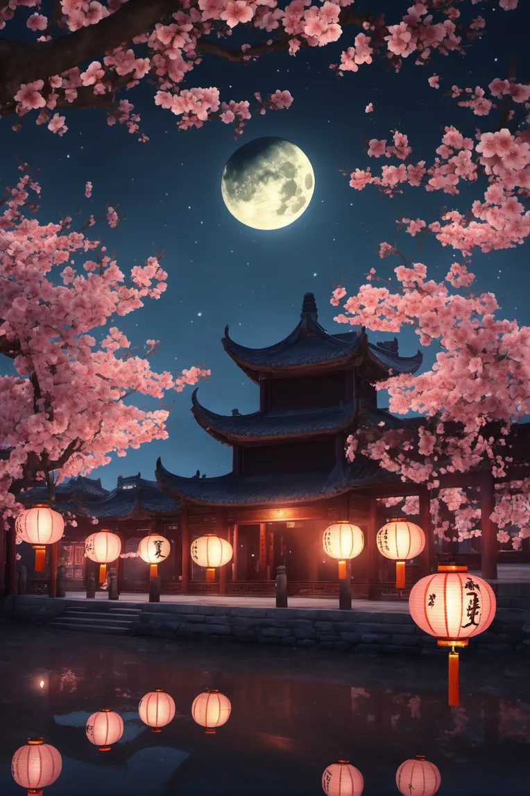 Realistic,Chinese Style,Architectural Design,LoRA,SDXL