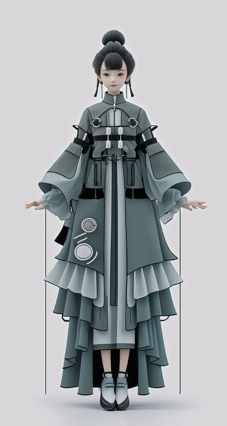 CGI style,Cartoon style,Chinese Style,LoRA,SDXL