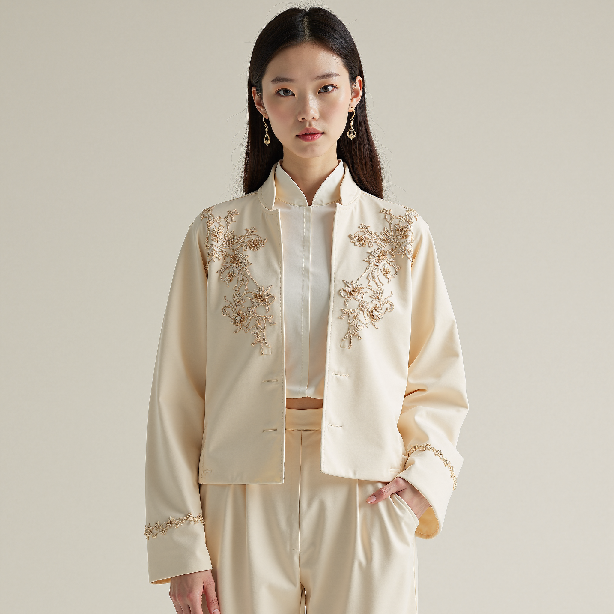 Chinese style light luxury fashion design 国风轻奢服装设计