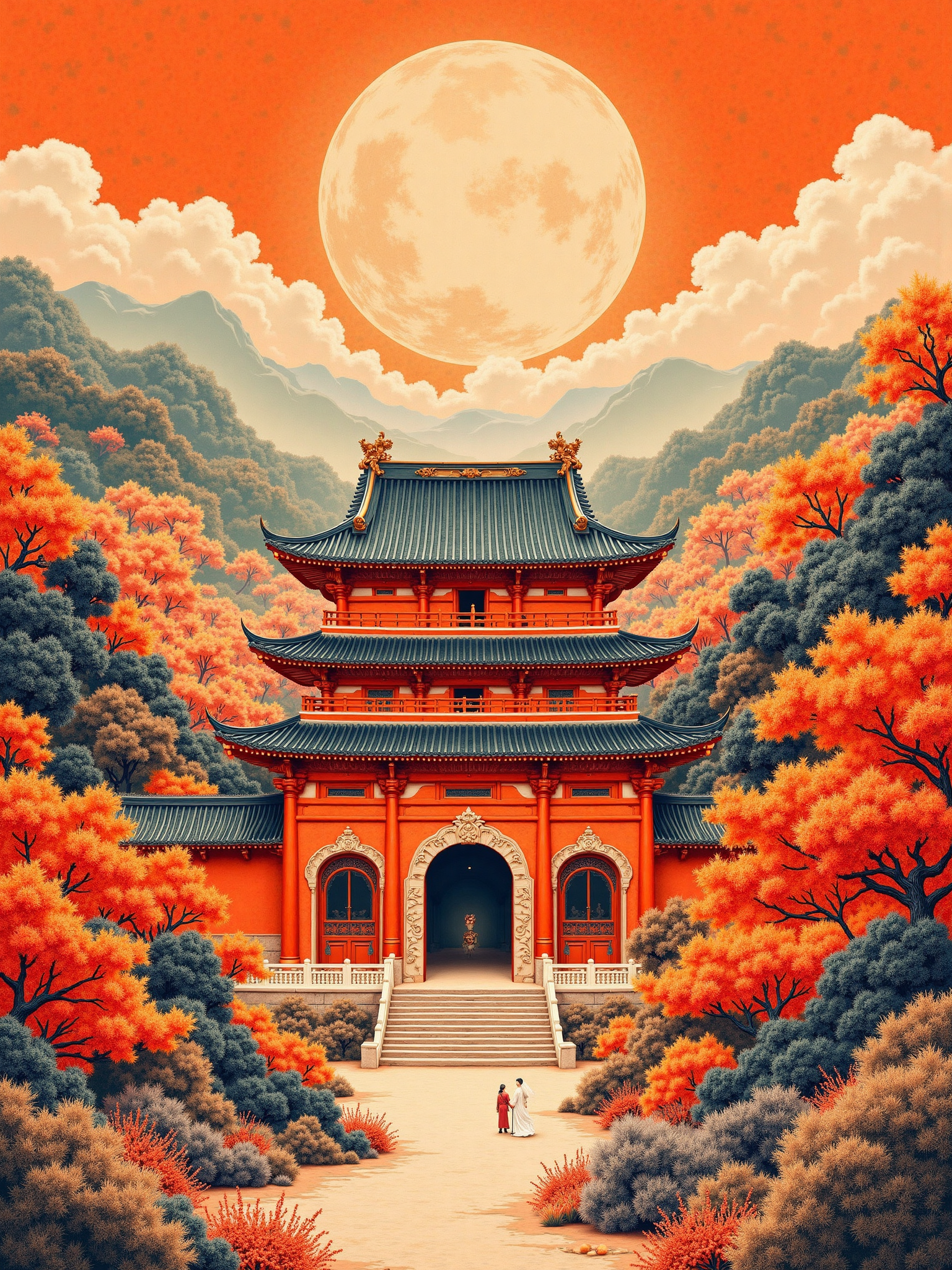 Ultra-fine Song Dynasty murals 超精细宋代壁画