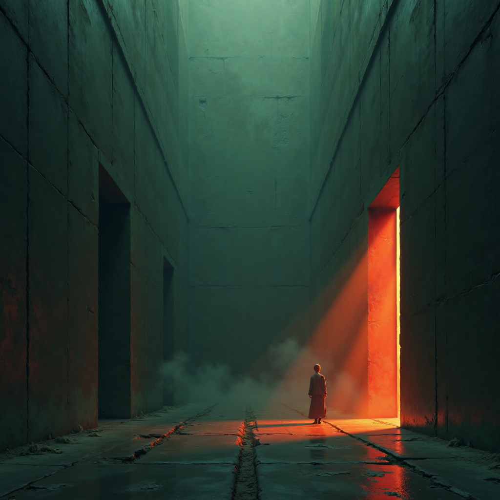 Abstract art film style visuals 抽象艺术电影风