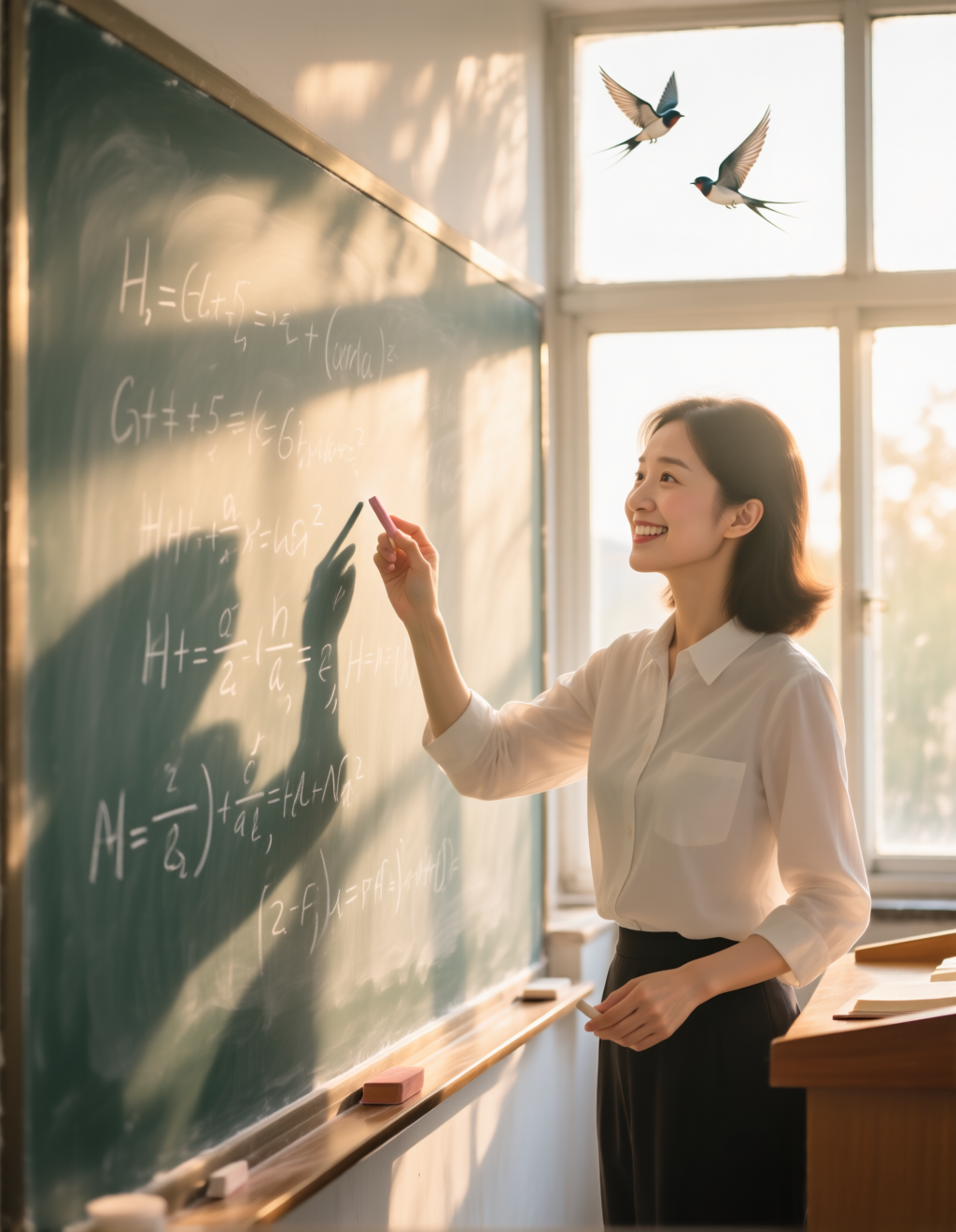 Teacher's Day Theme Picture/Warm Documentary Wind 教师节主题画面/温暖纪实风