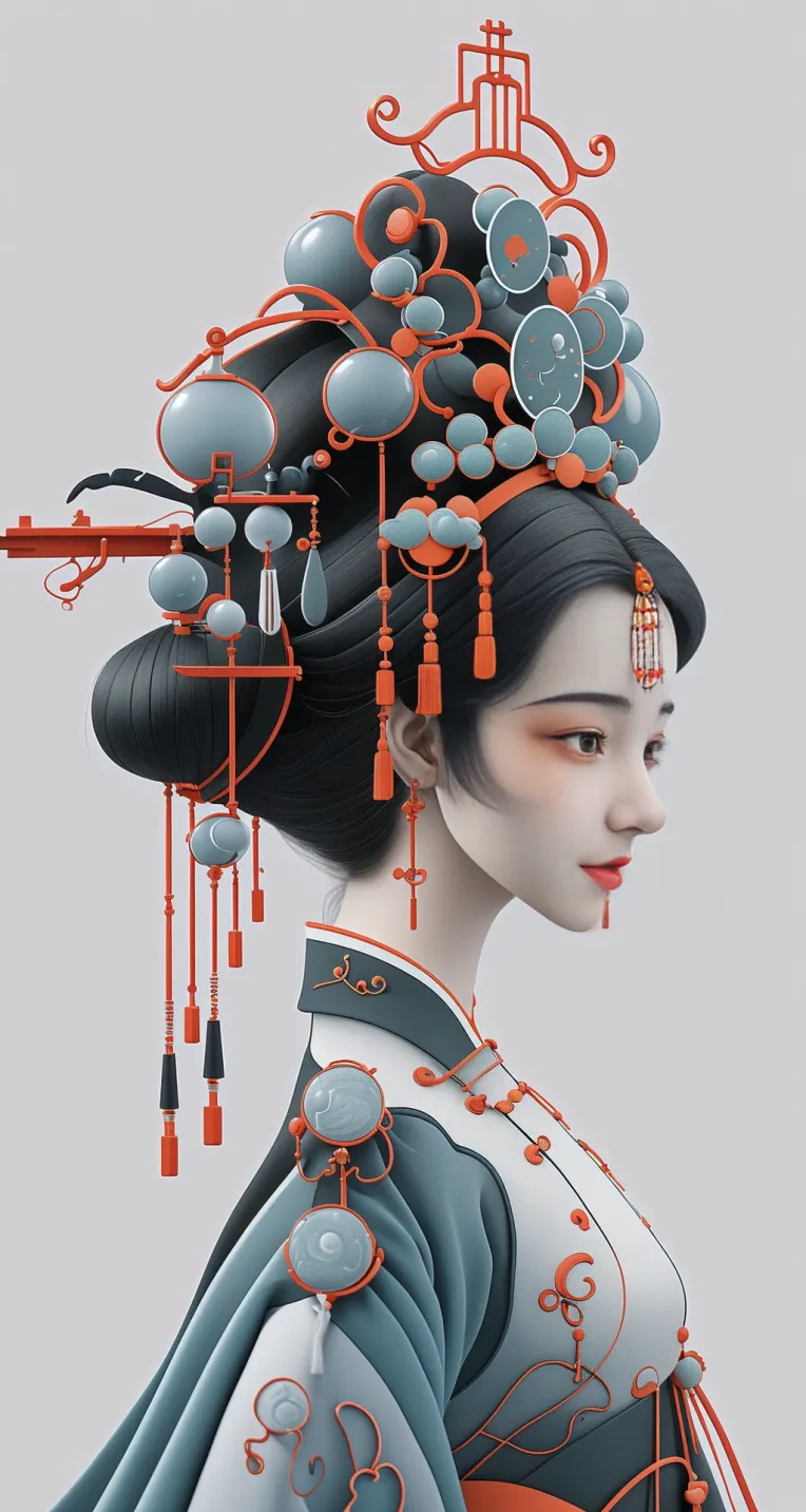 CGI style,Cartoon style,Chinese Style,LoRA,SDXL
