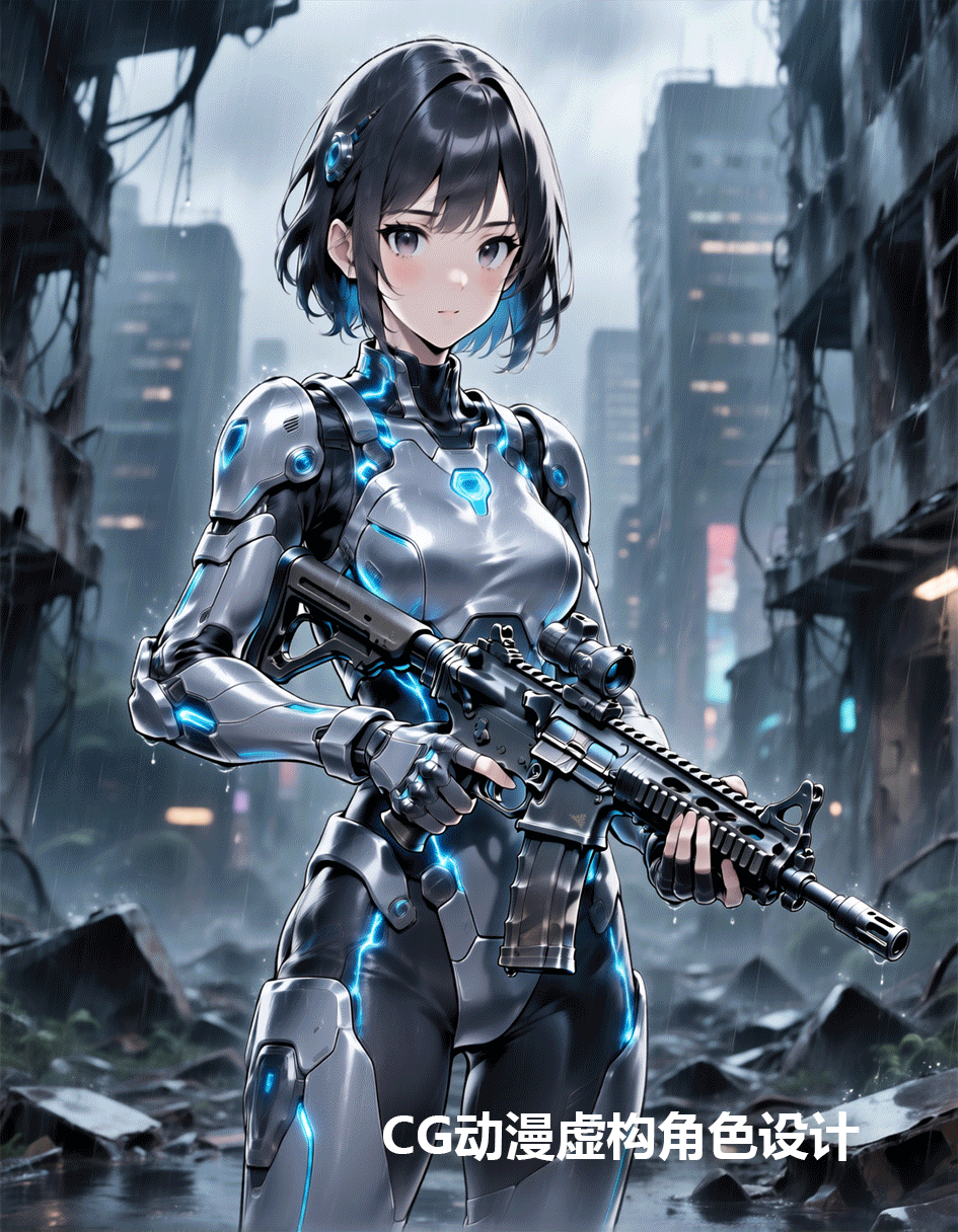 CG Anime Fictional Character Design CG动漫虚构角色设计