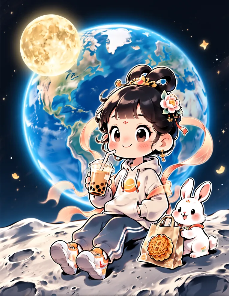 Girl,Boy,Space & Scene,LoRA,
