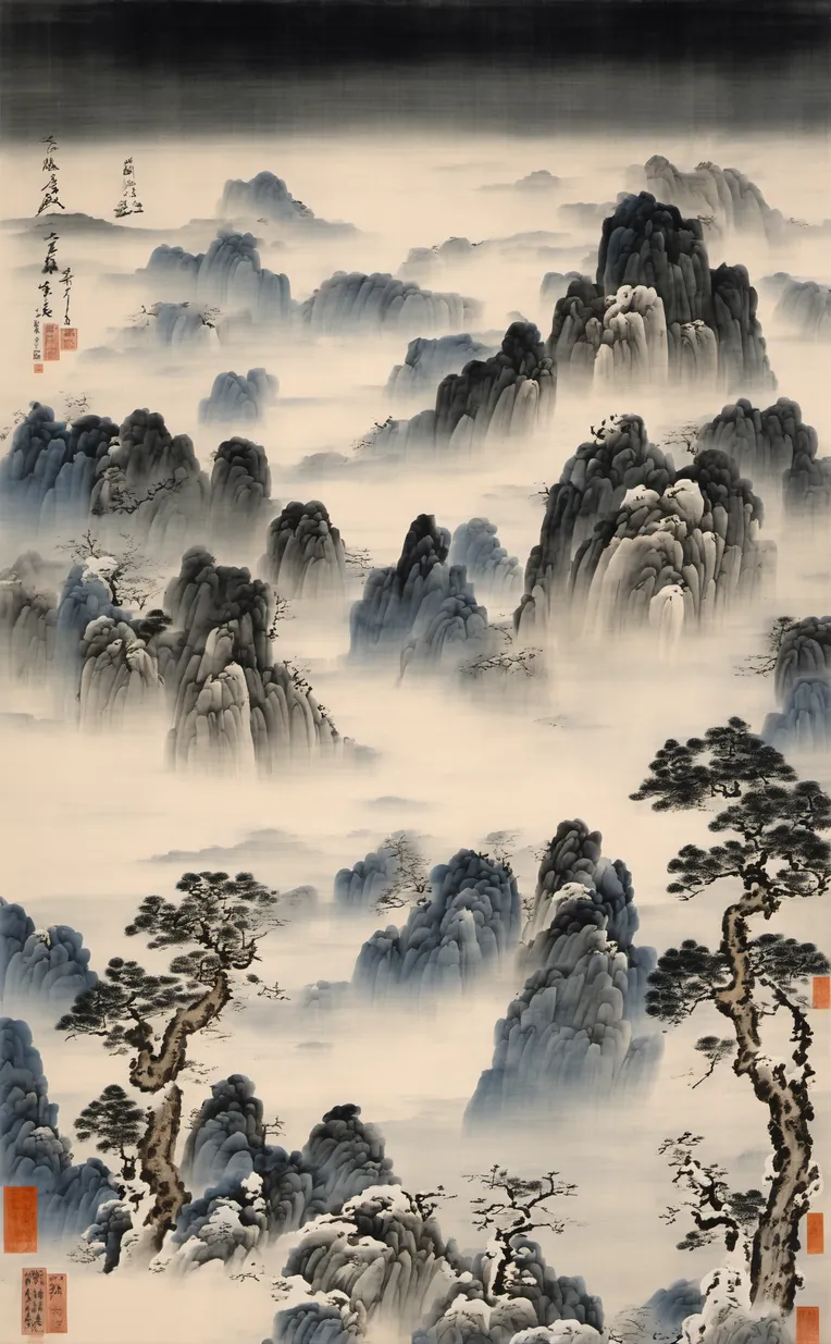 Chinese Style,Traditional Painting Media,Style Boost,LoRA,SDXL