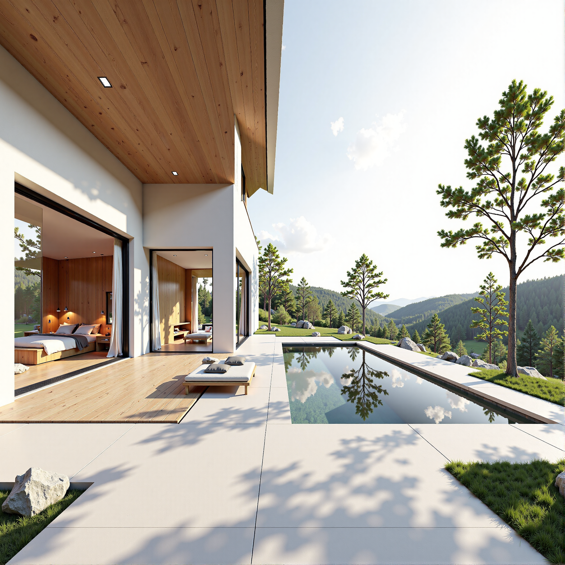 Modern minimalist interior design 现代极简主义室内设计