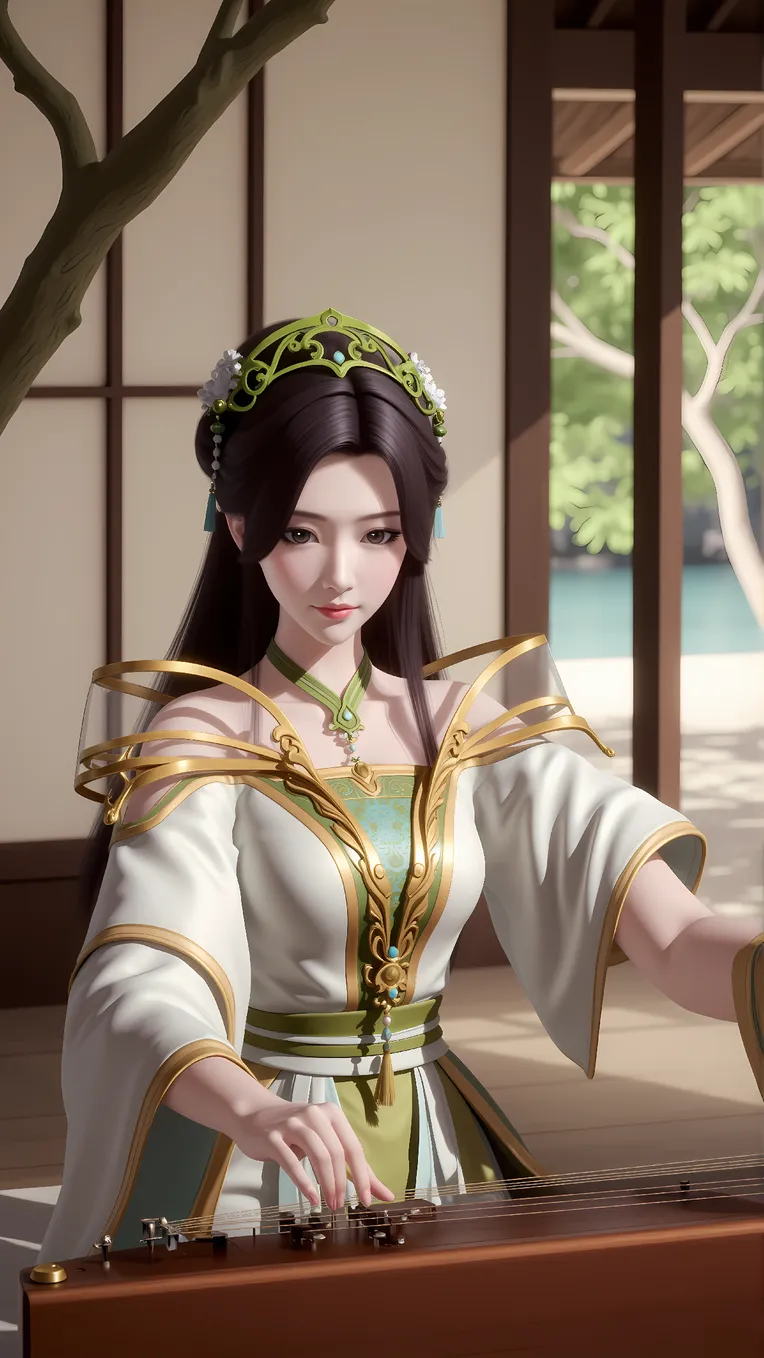 CGI style,Girl,Game Icon & Prop Design,LoRA,FLUX.1