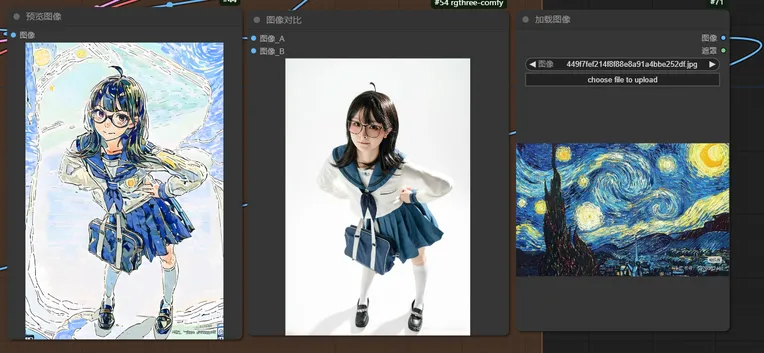 Anime Character,Hand-Drawn,Girl,Workflow,