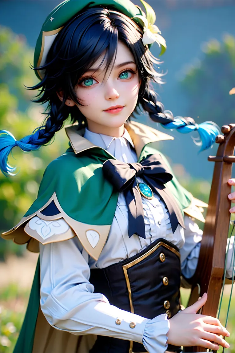 CGI style,Anime Character,Girl,LoRA,SD 1.5