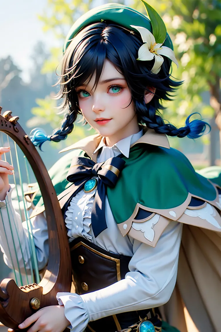 CGI style,Anime Character,Girl,LoRA,SD 1.5