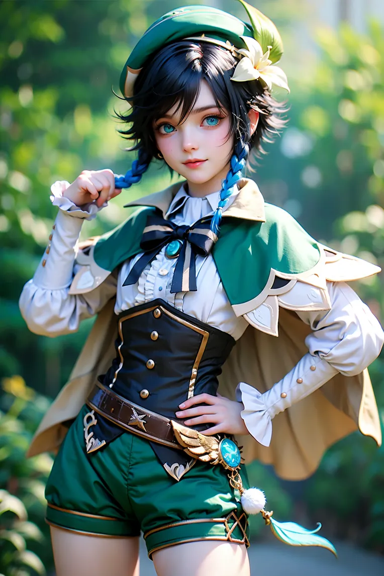 CGI style,Anime Character,Girl,LoRA,SD 1.5