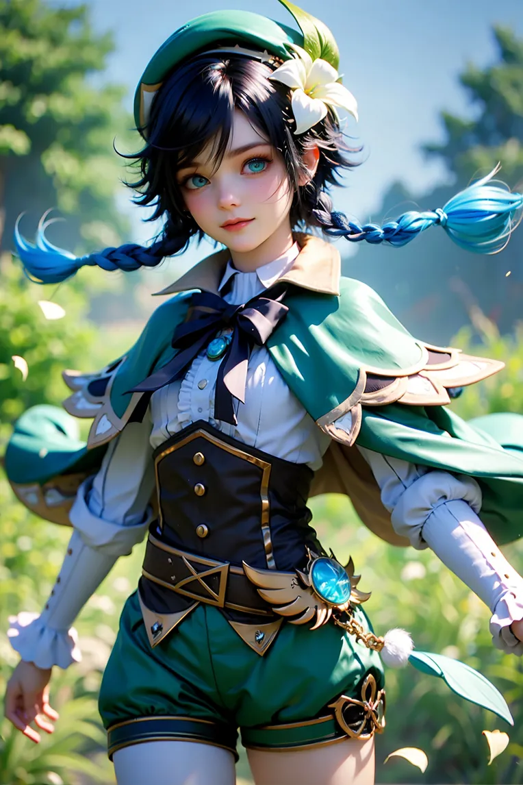 CGI style,Anime Character,Girl,LoRA,SD 1.5