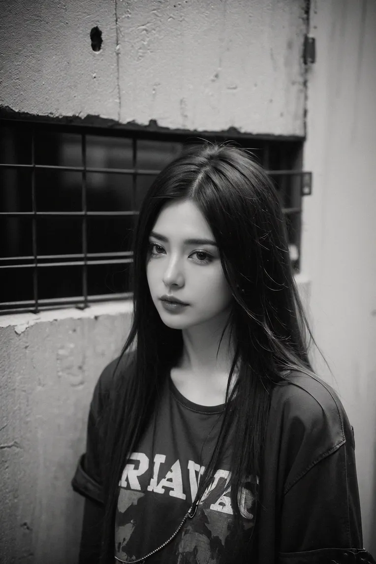 Realistic,Street Photography,Girl,Checkpoint,SD 1.5