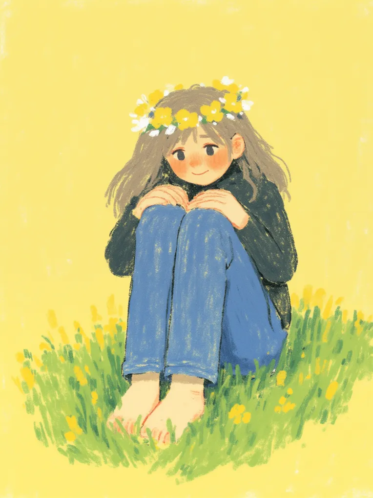 Traditional Painting Media,Girl,Style Boost,LoRA,FLUX.1