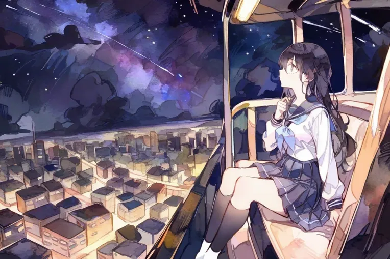 Anime,Anime Style,Girl,LoRA,SDXL