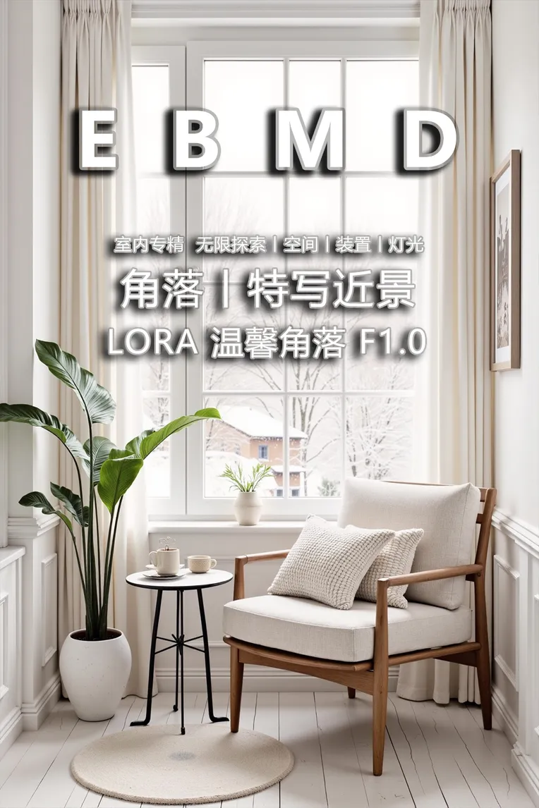 Interior Design,Space & Scene,Composition Control,LoRA,FLUX.1