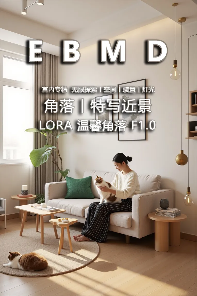 Interior Design,Space & Scene,Composition Control,LoRA,FLUX.1