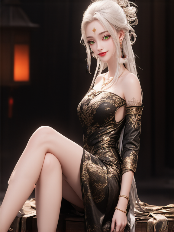 SD35. Online Game White-Haired Witch CNBaiFaMG 1