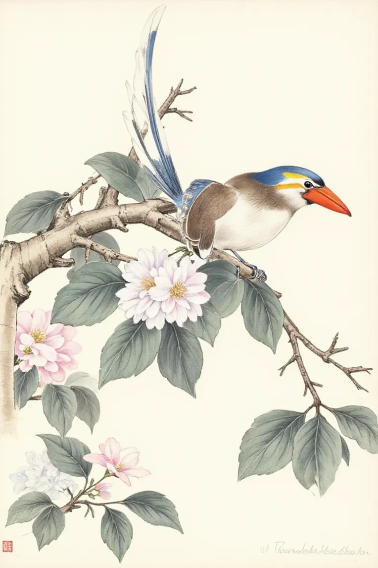 Illustration,Composition Control,Animal,LoRA,FLUX.1