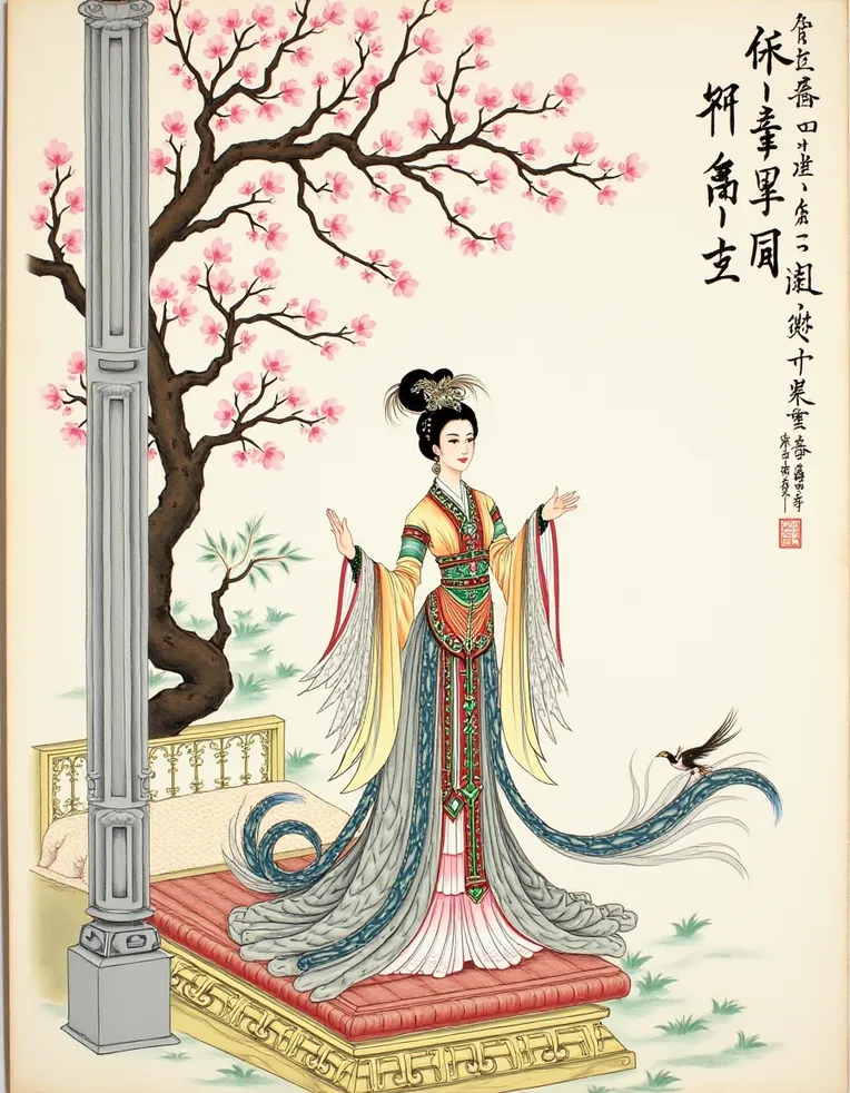 Chinese Style,Digital Painting Media,Girl,LoRA,FLUX.1