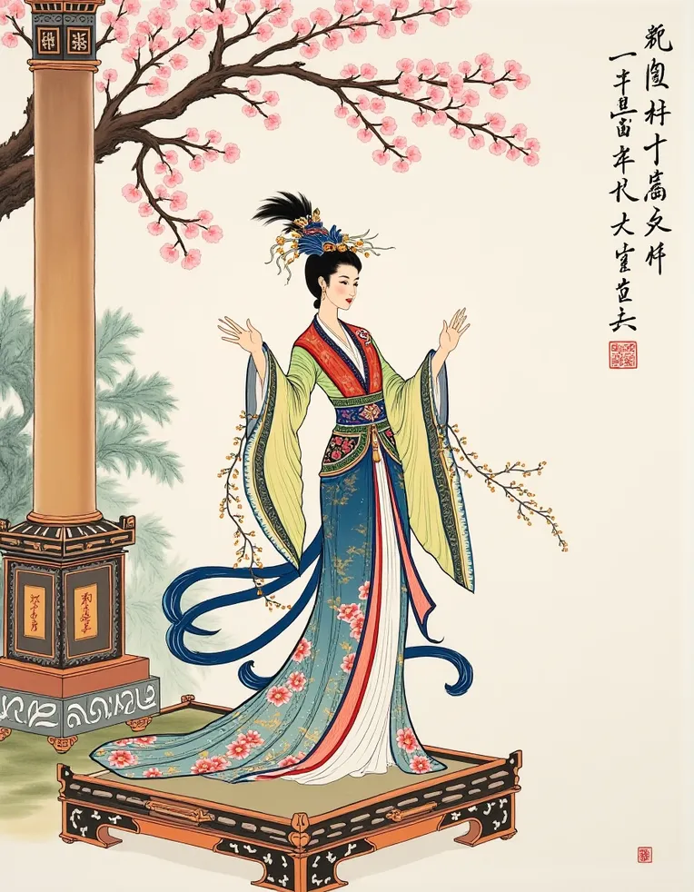 Chinese Style,Digital Painting Media,Girl,LoRA,FLUX.1