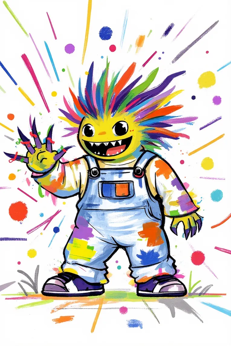 Kids' Illustration,Boy,Style Boost,LoRA,FLUX.1