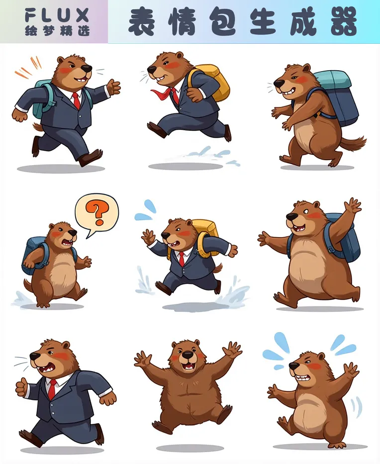 Flat Illustration,Style Boost,Animal,LoRA,FLUX.1