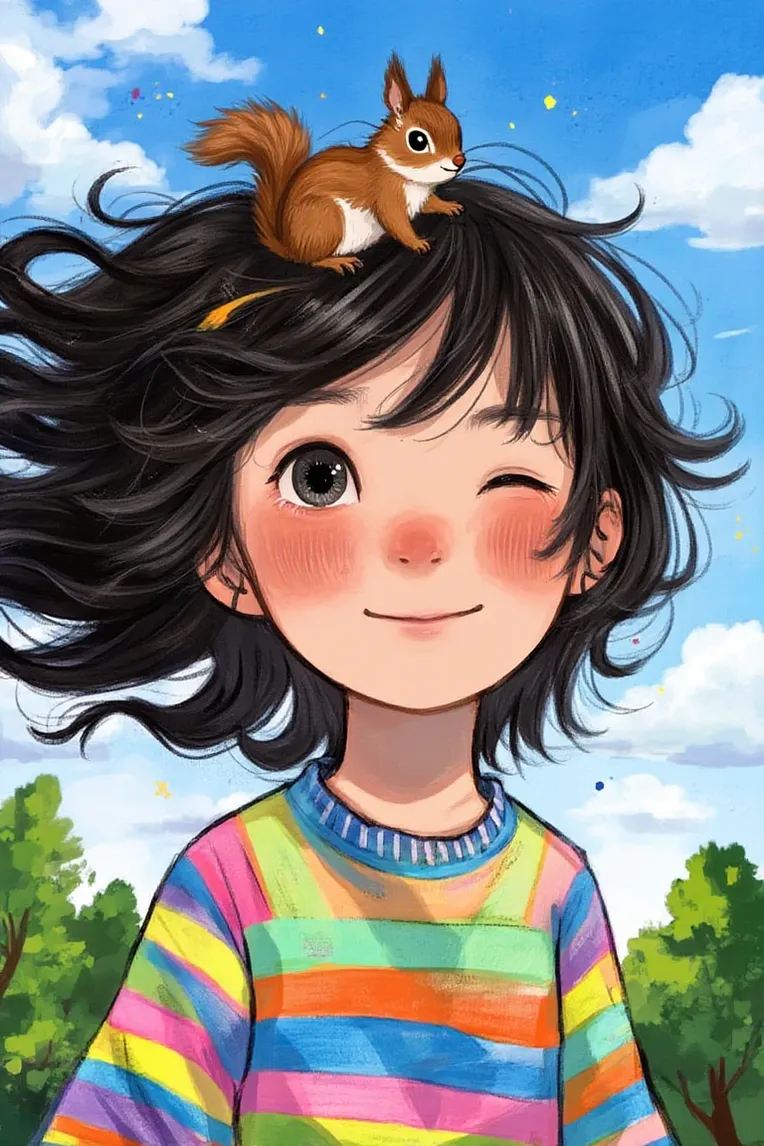 Kids' Illustration,Boy,Style Boost,LoRA,FLUX.1