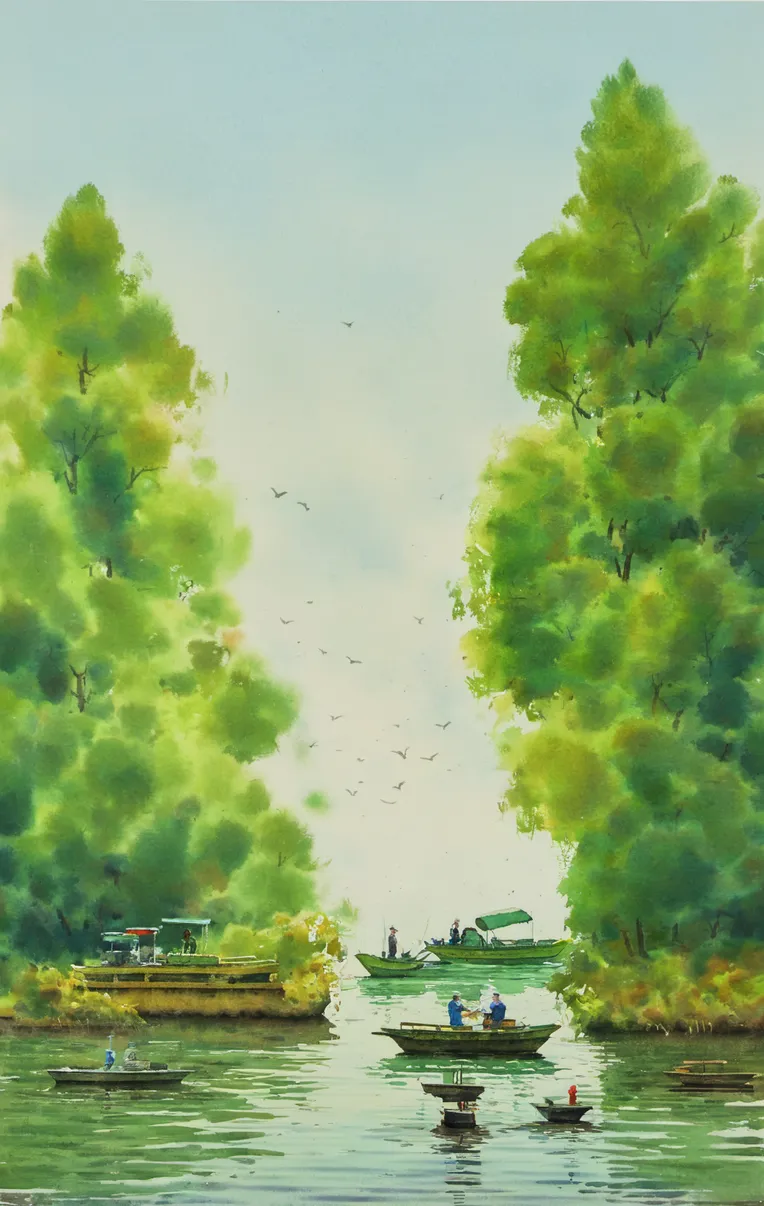 Classic Painting,Traditional Painting Media,Style Boost,LoRA,SDXL