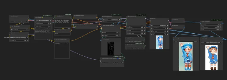 Cartoon style,Digital Painting Media,Girl,Other,SD 1.5