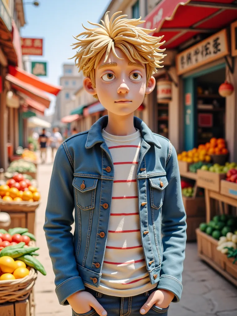 Traditional Painting Media,Boy,Physical/Facial feature,LoRA,FLUX.1