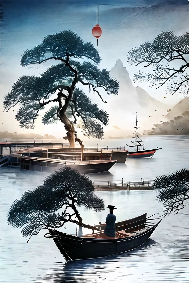 Chinese Style,Traditional Painting Media,Style Boost,LoRA,SD 1.5