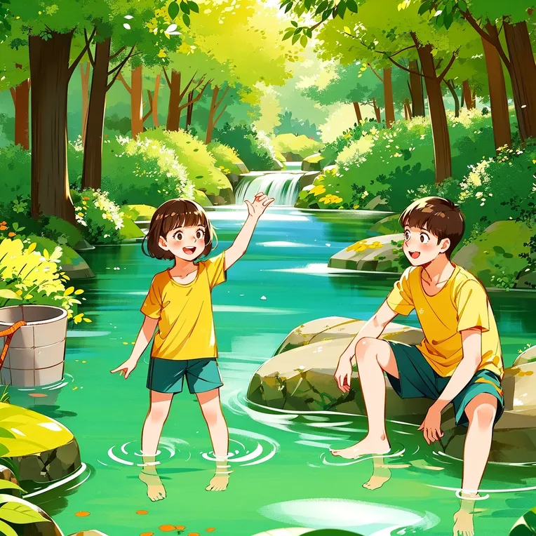 Hand-Drawn,Kids' Illustration,Girl,LoRA,SD 1.5