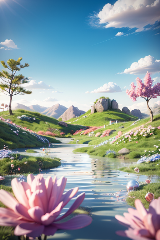 [Dream] 3D e-commerce lawn 3D e-commerce grass v1.0