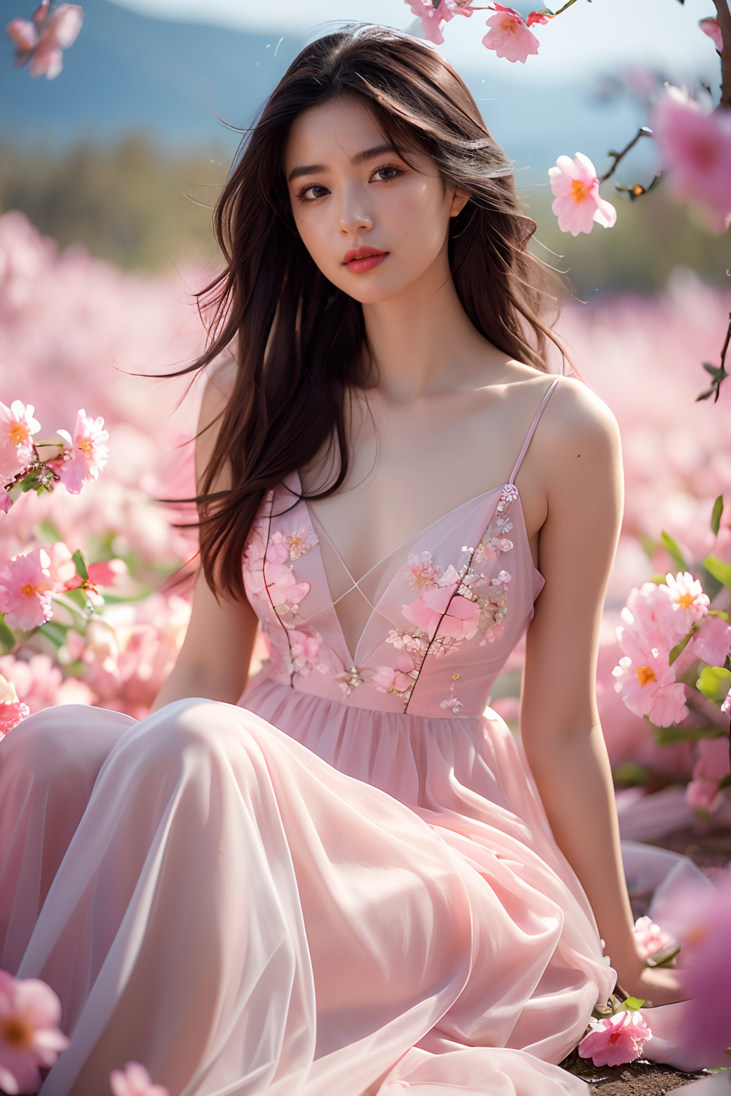 [AI Photography] Mirror Flower World v1.0