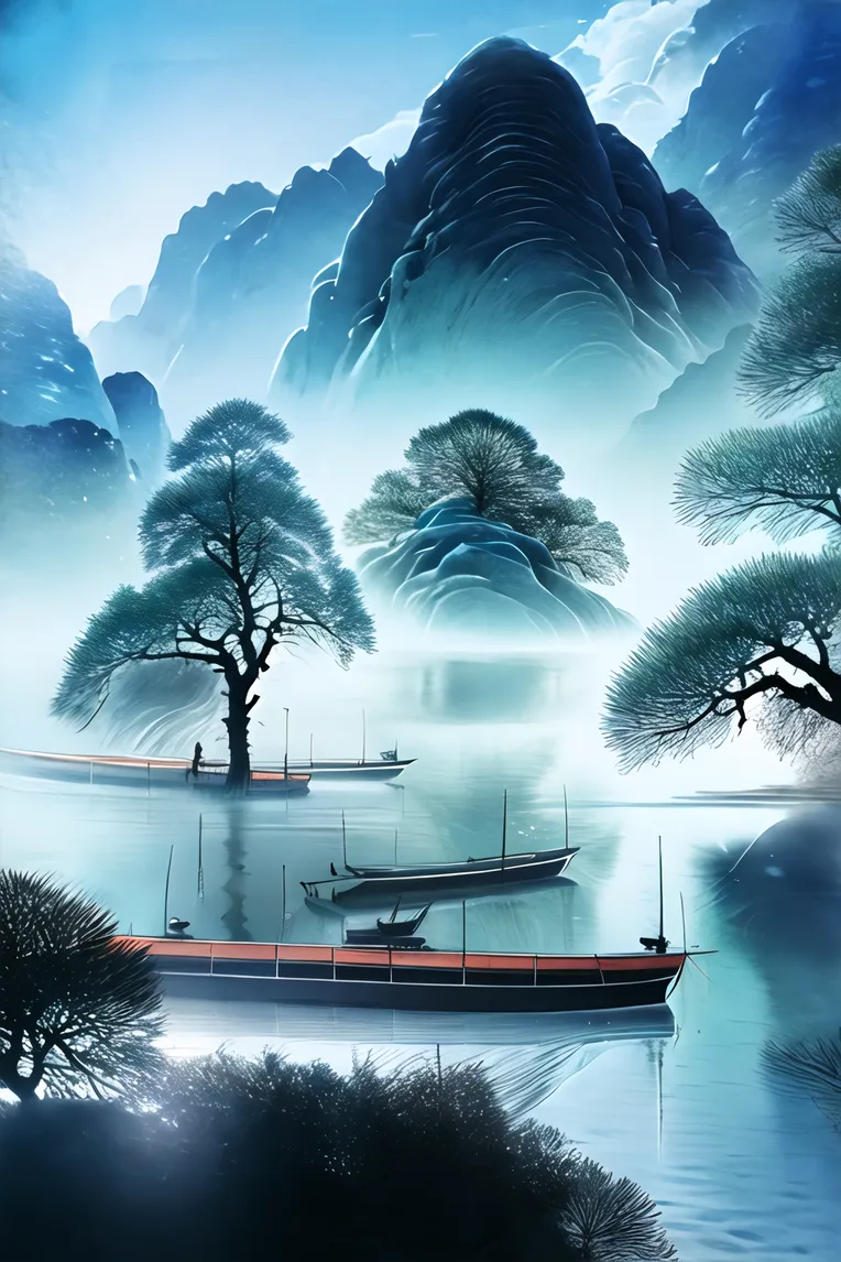 Chinese Style,Traditional Painting Media,Style Boost,LoRA,SD 1.5