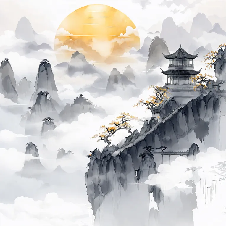 Chinese Style,Traditional Painting Media,Girl,LoRA,SDXL