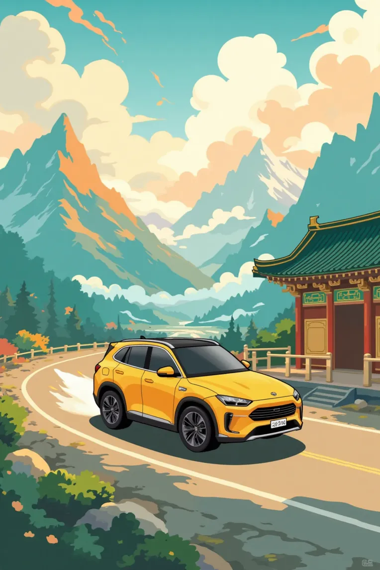 Traditional Painting Media,Style Boost,Vehicle,LoRA,FLUX.1