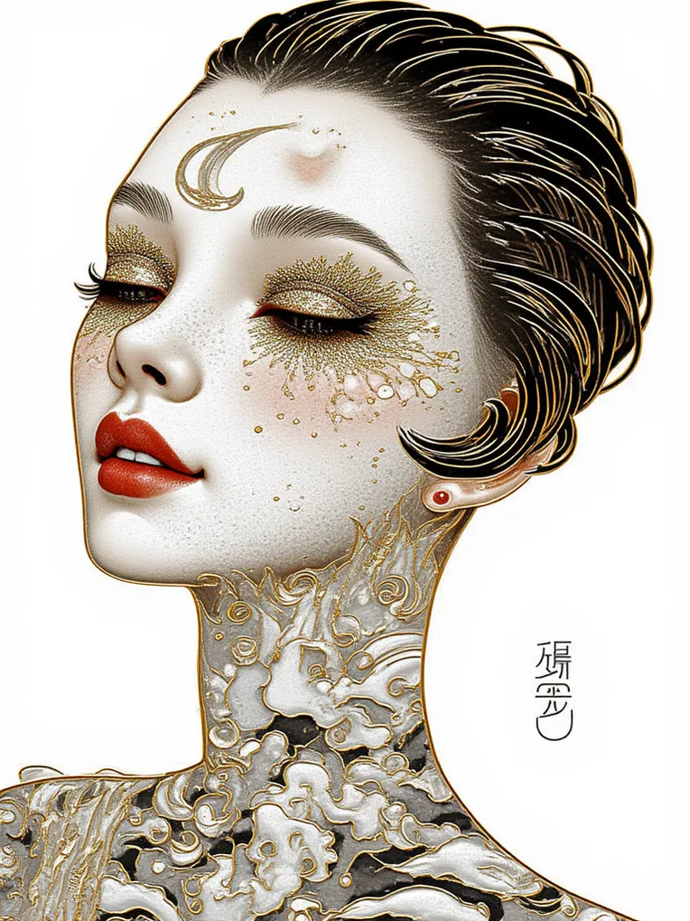Illustration,Chinese Style,Girl,LoRA,FLUX.1