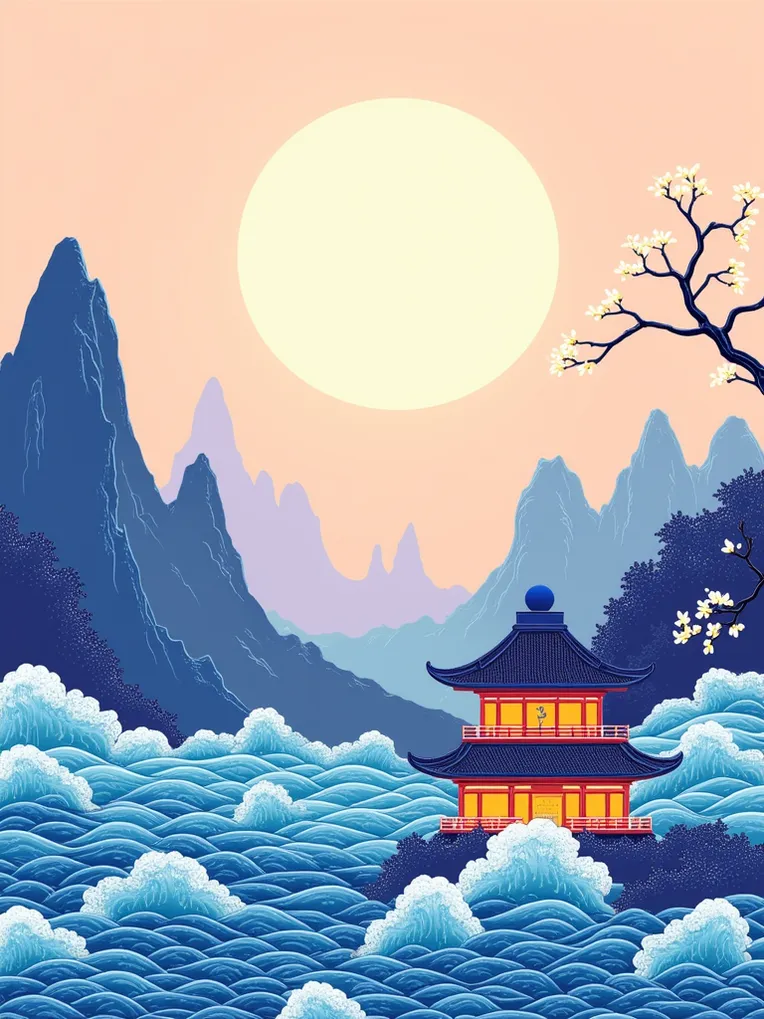 Illustration,Chinese Style,Girl,LoRA,FLUX.1