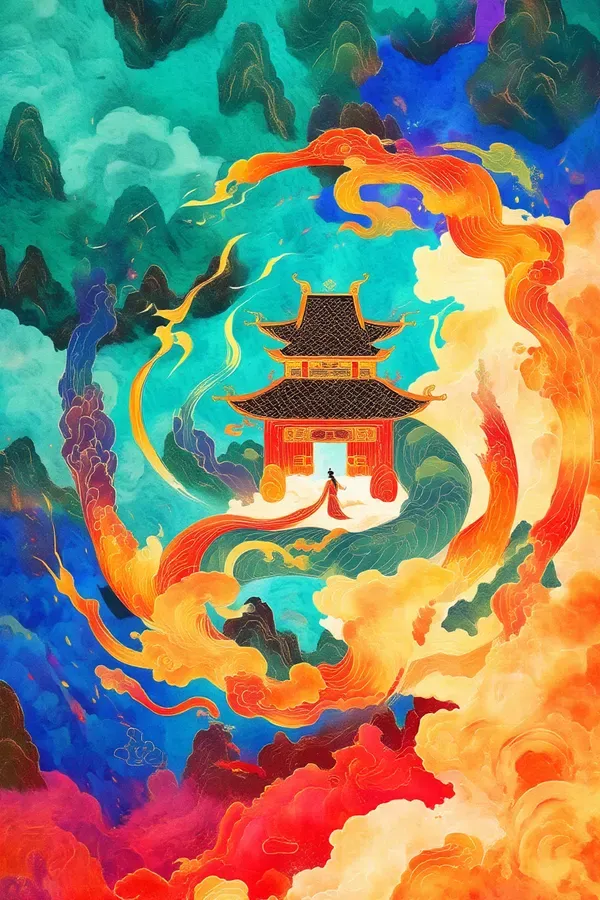 Illustration,Chinese Style,Style Boost,LoRA,FLUX.1