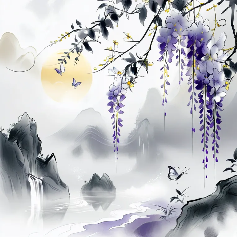 Chinese Style,Traditional Painting Media,Girl,LoRA,SDXL